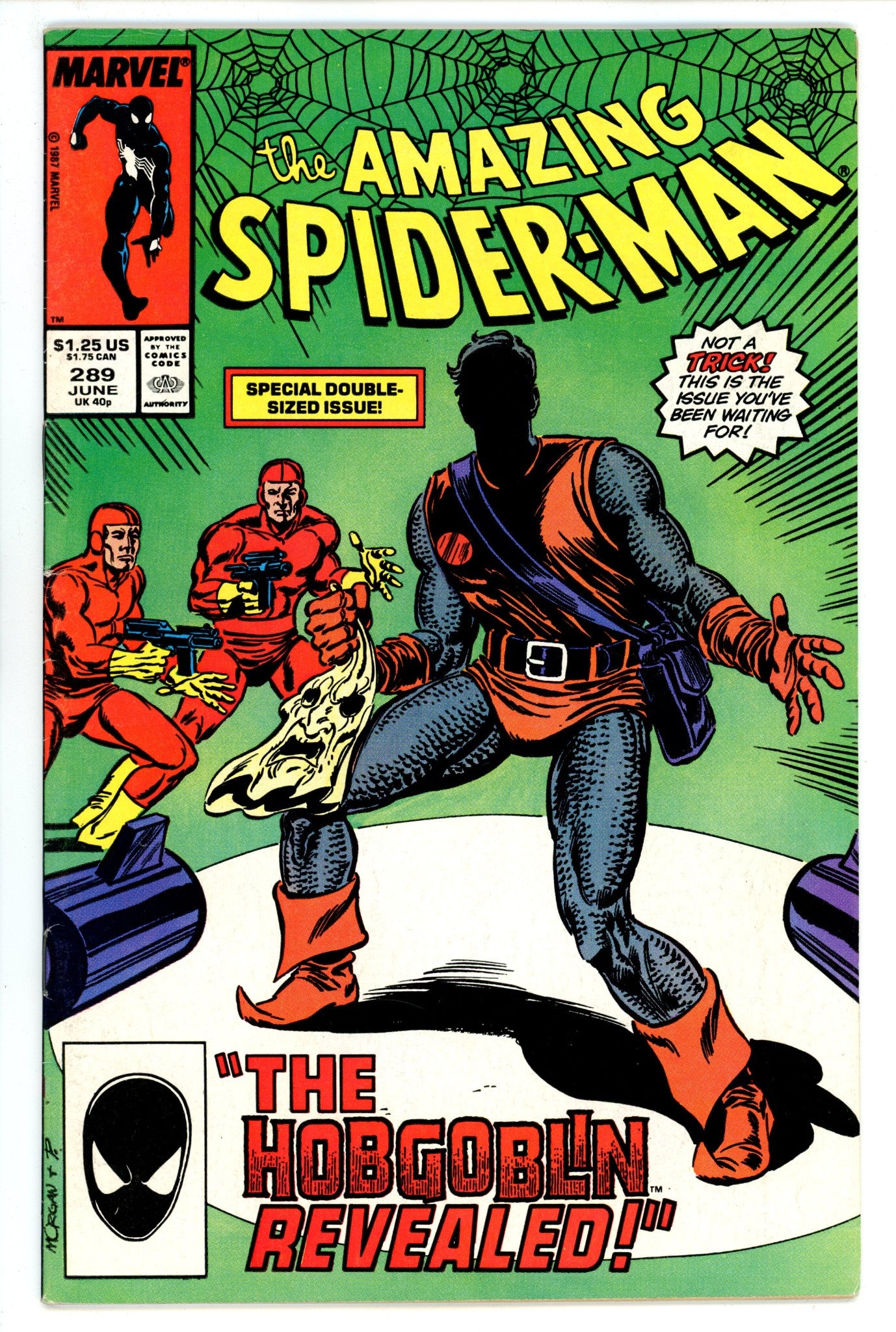 The Amazing Spider-Man Vol 1 288 VF+ (8.5) (1987) Newsstand 