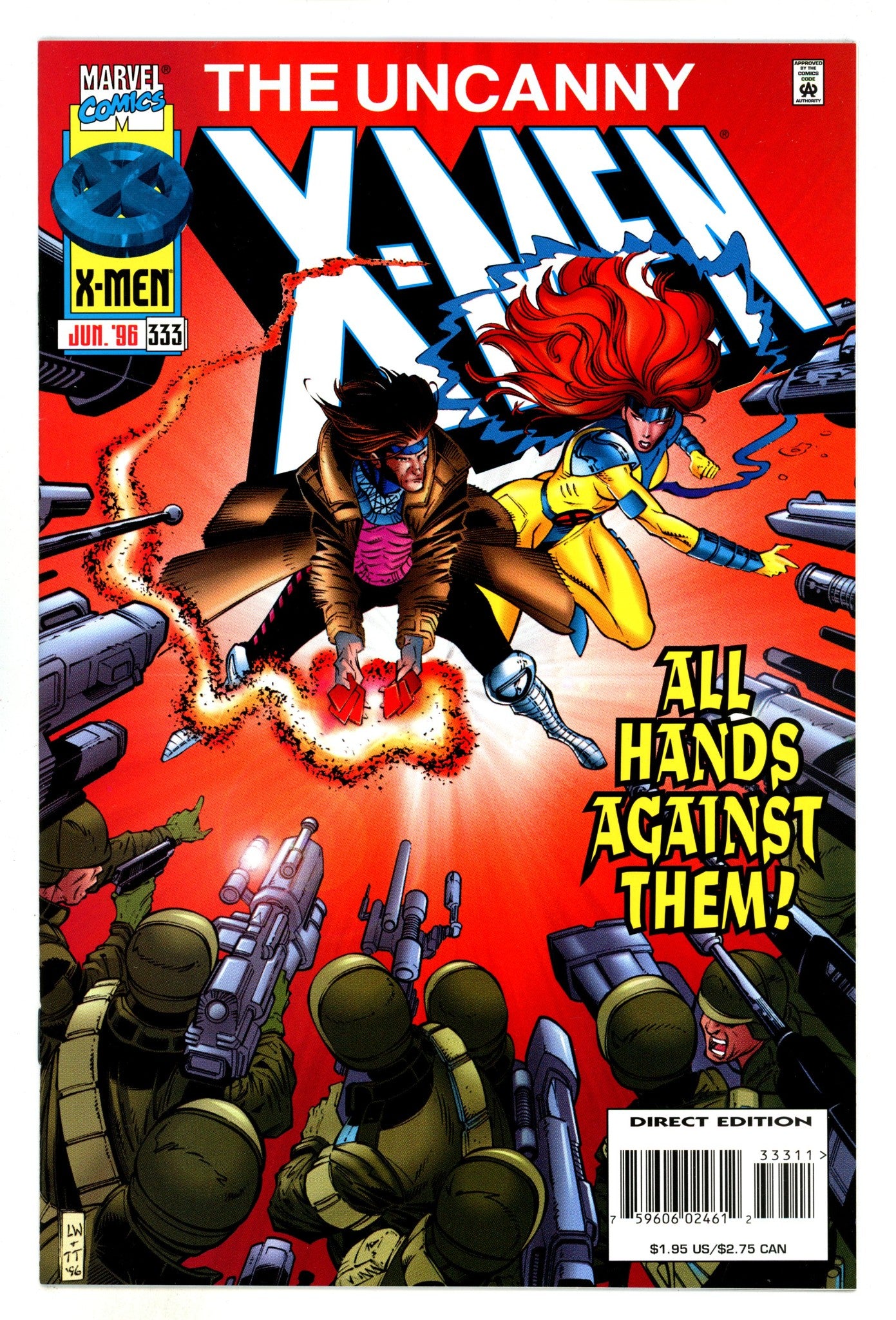 The Uncanny X-Men Vol 1 333 High Grade (1996) 