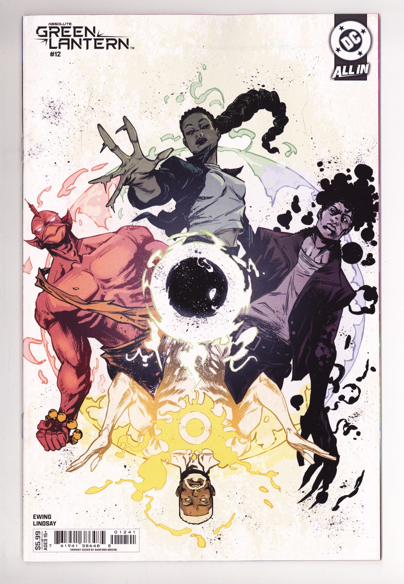 Absolute Green Lantern 12 Greene Variant (2026)