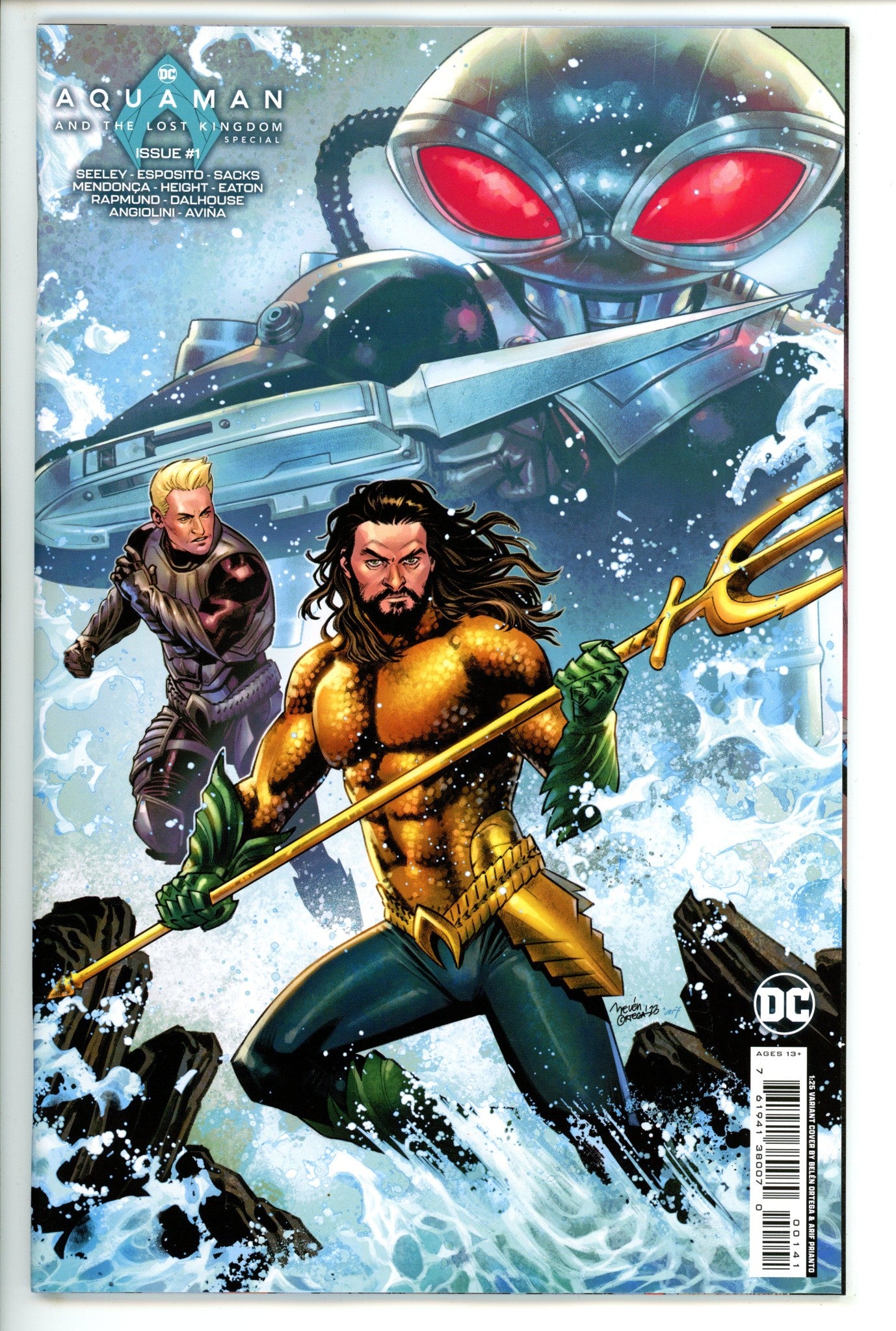 Aquaman And The Lost Kingdom Special 1 Ortega Incentive Variant NM (2023)