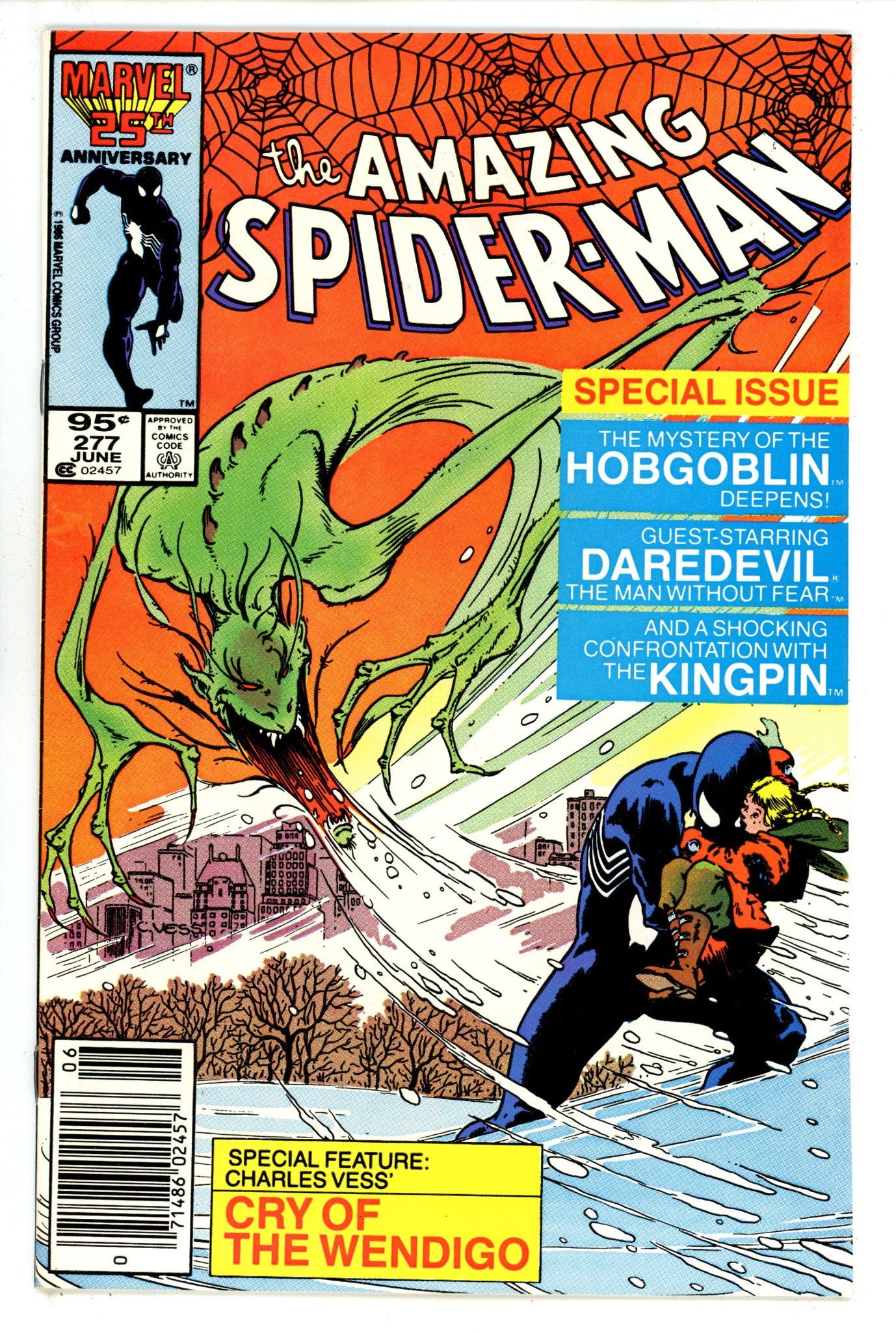 The Amazing Spider-Man Vol 1 321 VF/NM (9.0) Miscut (1989) 