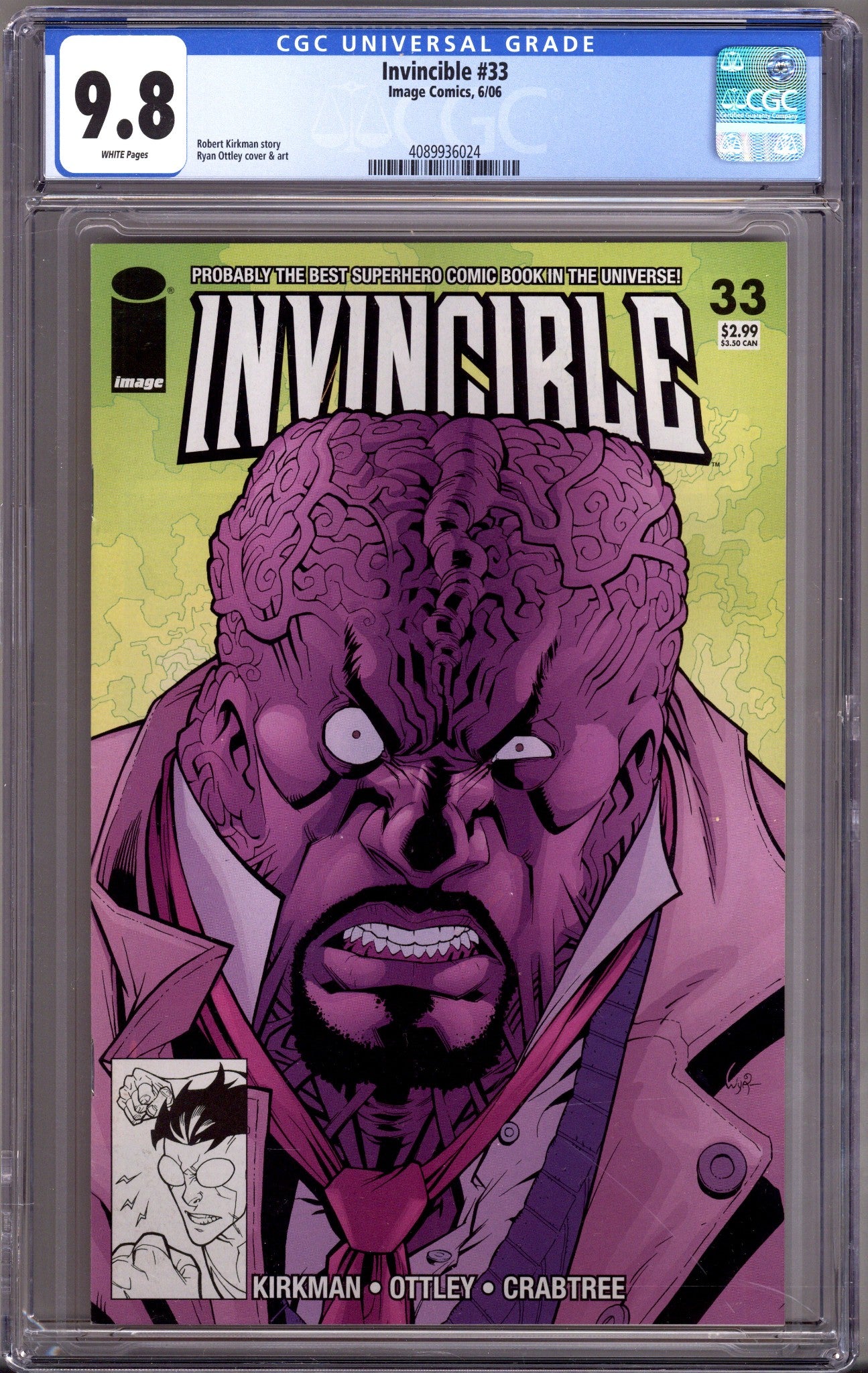 Invincible   33 CGC 9.8 (NM/M)   (2006)        