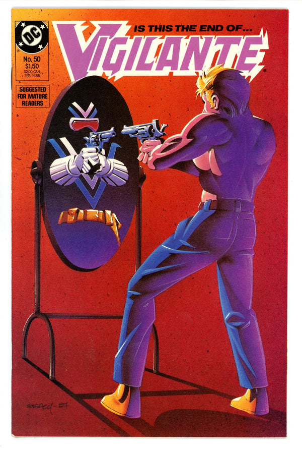 The Vigilante Vol 1 50 VF (8.0) (1988)