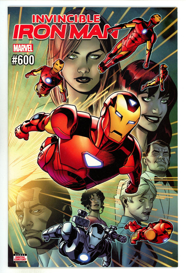 Invincible Iron Man Vol 3 600 Mid Grade (2018)
