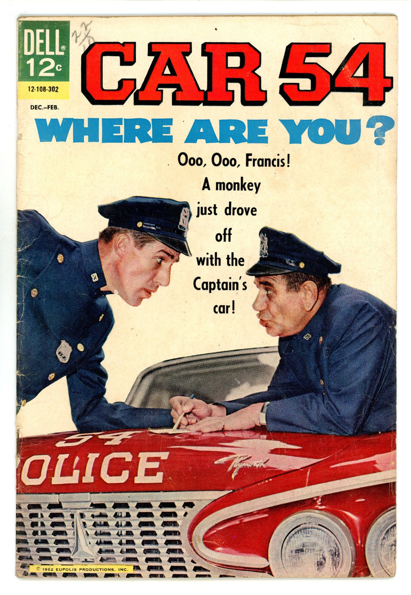 Car 54, Where Are You? 4 VG (4.0) (1962) 