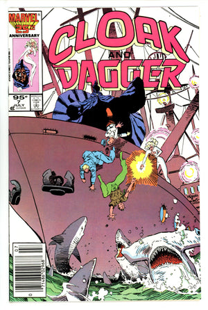 Cloak and Dagger Vol 2 7 Canadian Variant NM (1986)