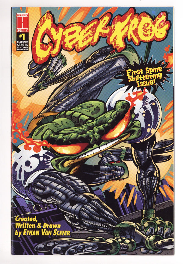 Cyberfrog 1 VF- (7.5) (1996)