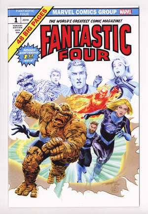Fantastic Four Vol 6 1 (646) VF/NM (9.0) (2018) Mayhew Exclusive Variant