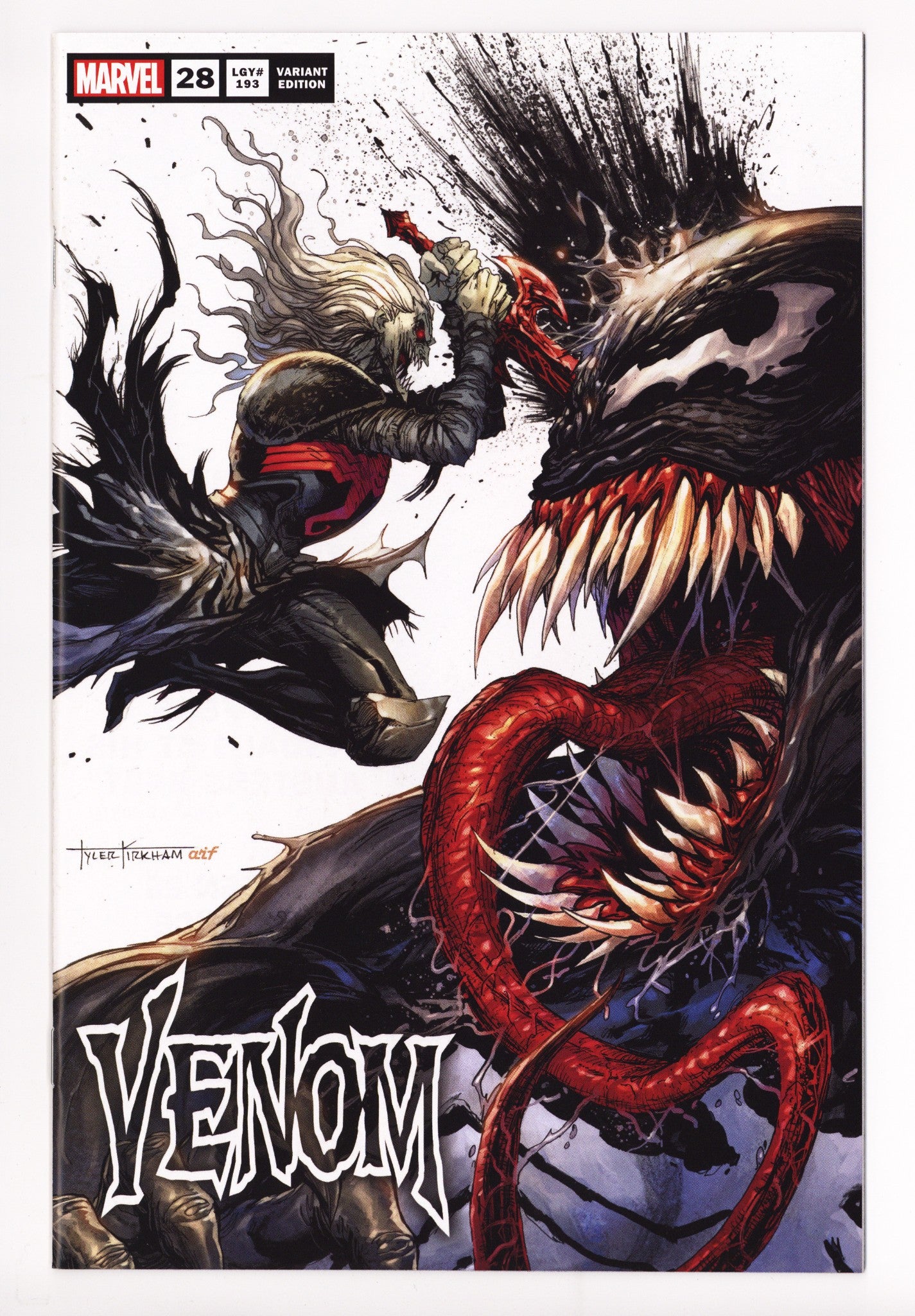 Venom Vol 4 28 (193) NM (9.4) (2020) Kirkham Exclusive Variant 