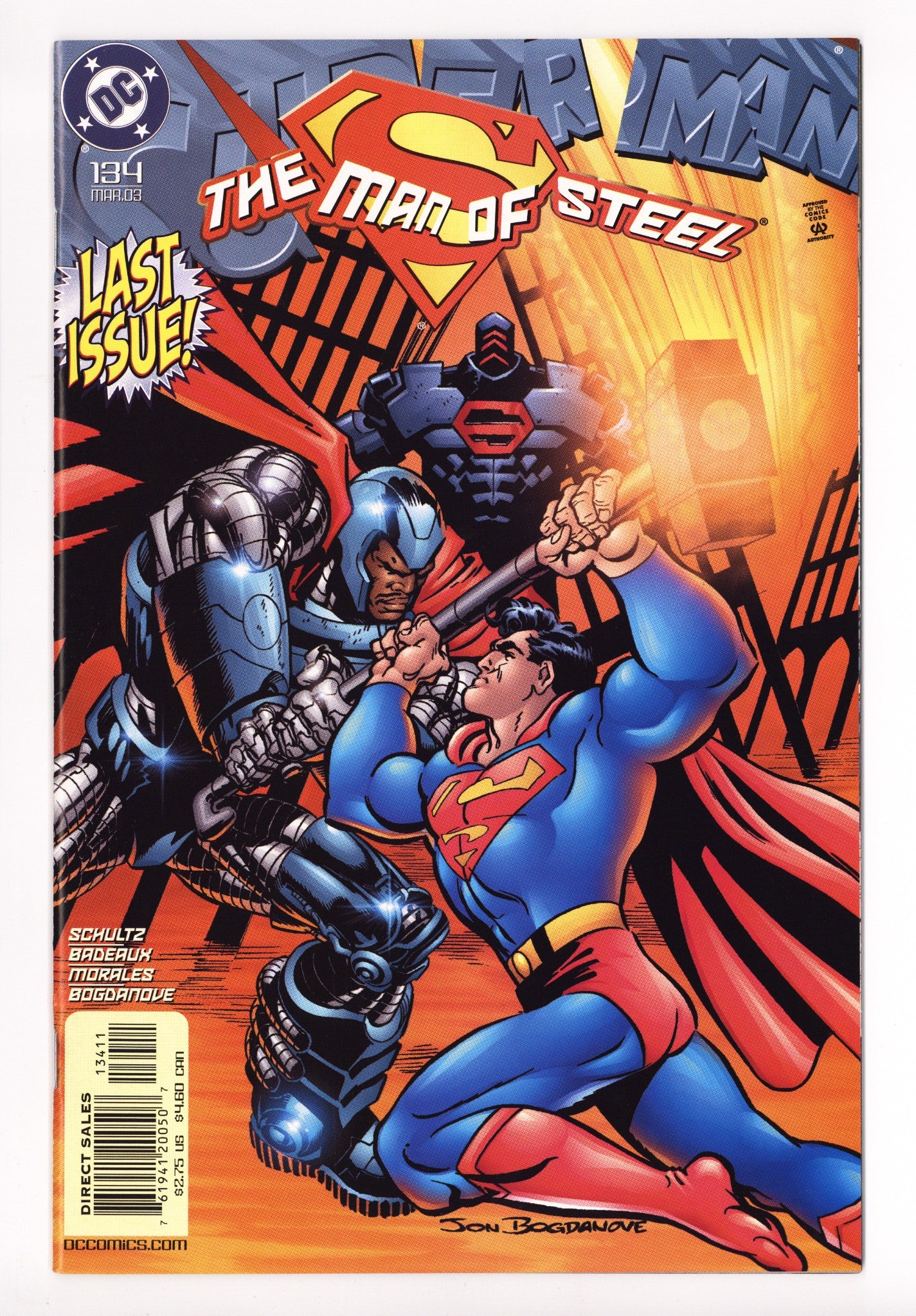 Superman: The Man of Steel 134 High Grade (2003) 