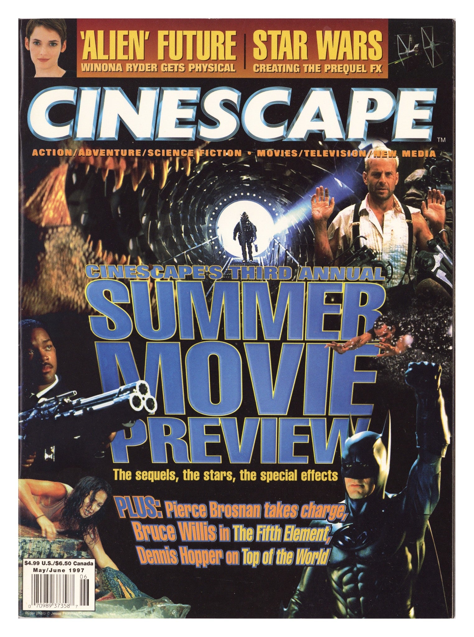 Cinescape Vol 3 6 Mid Grade (1997) 