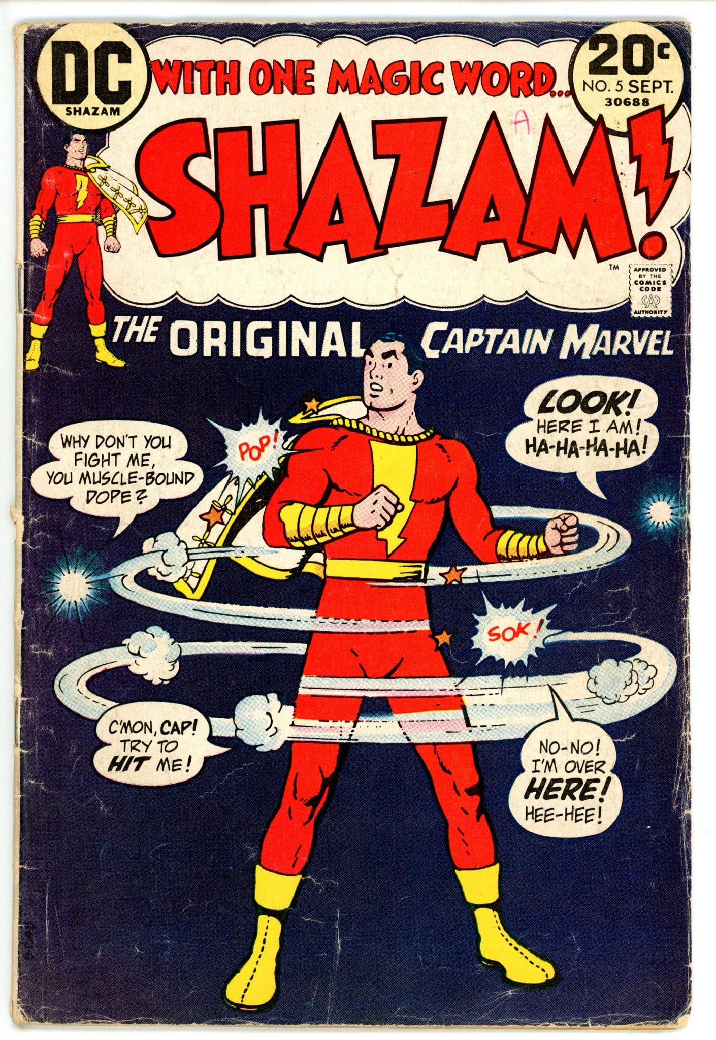 Shazam! Vol 1 5 VG (1973)