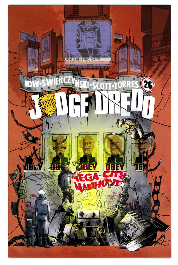 Judge Dredd Vol 4 26 High Grade (2014) Torres Variant