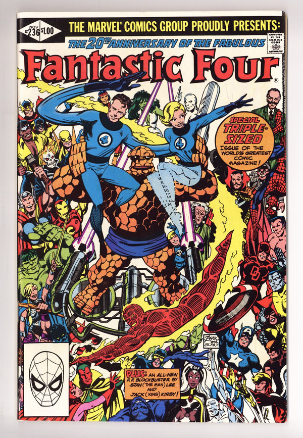 Fantastic Four Vol 1 236 Mid Grade (1981)