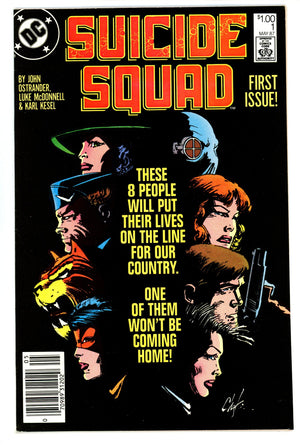 Suicide Squad Vol 1 1 VF+ (8.5) (1987) Canadian Price Variant