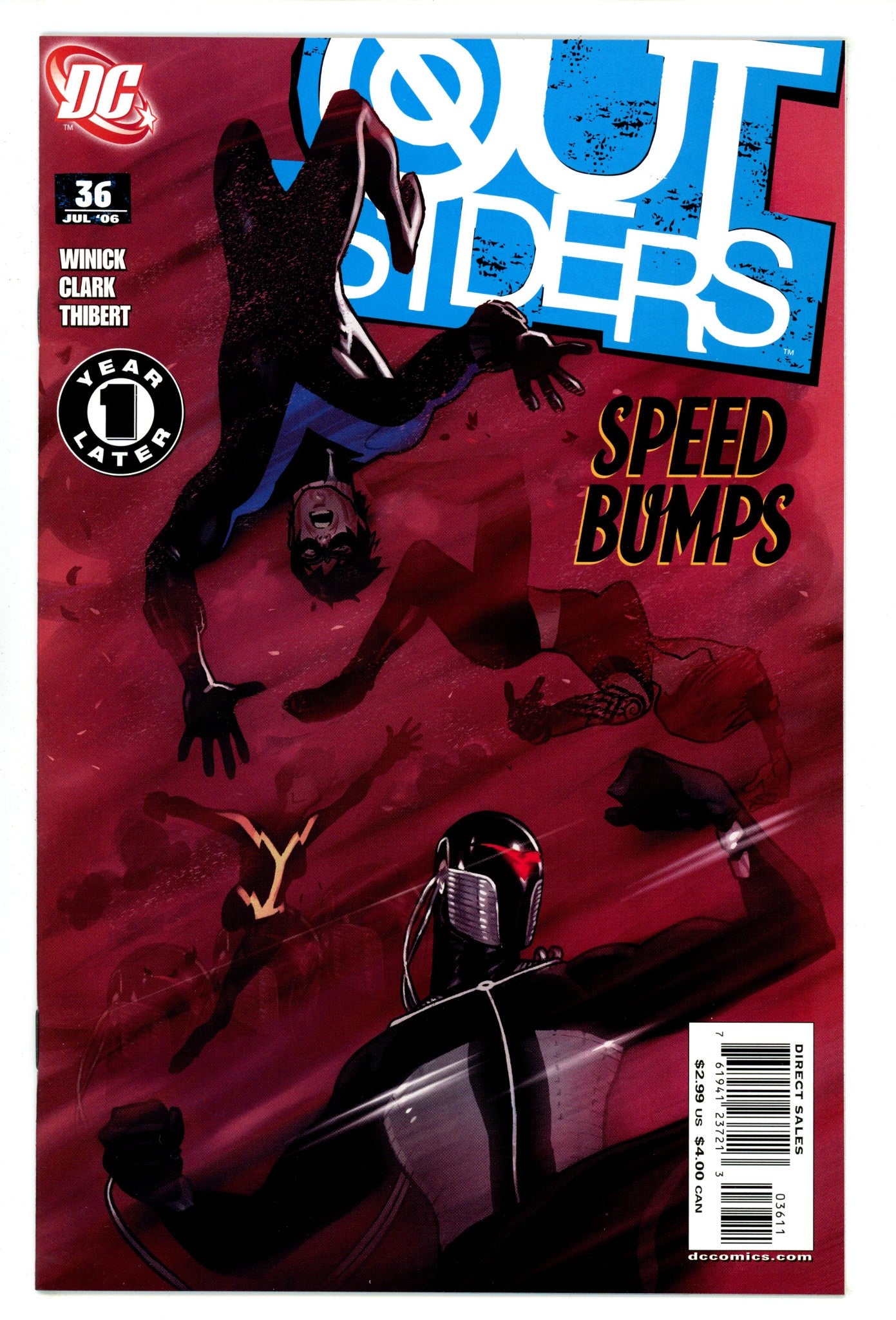 Outsiders Vol 3 36  High Grade   (2006)        