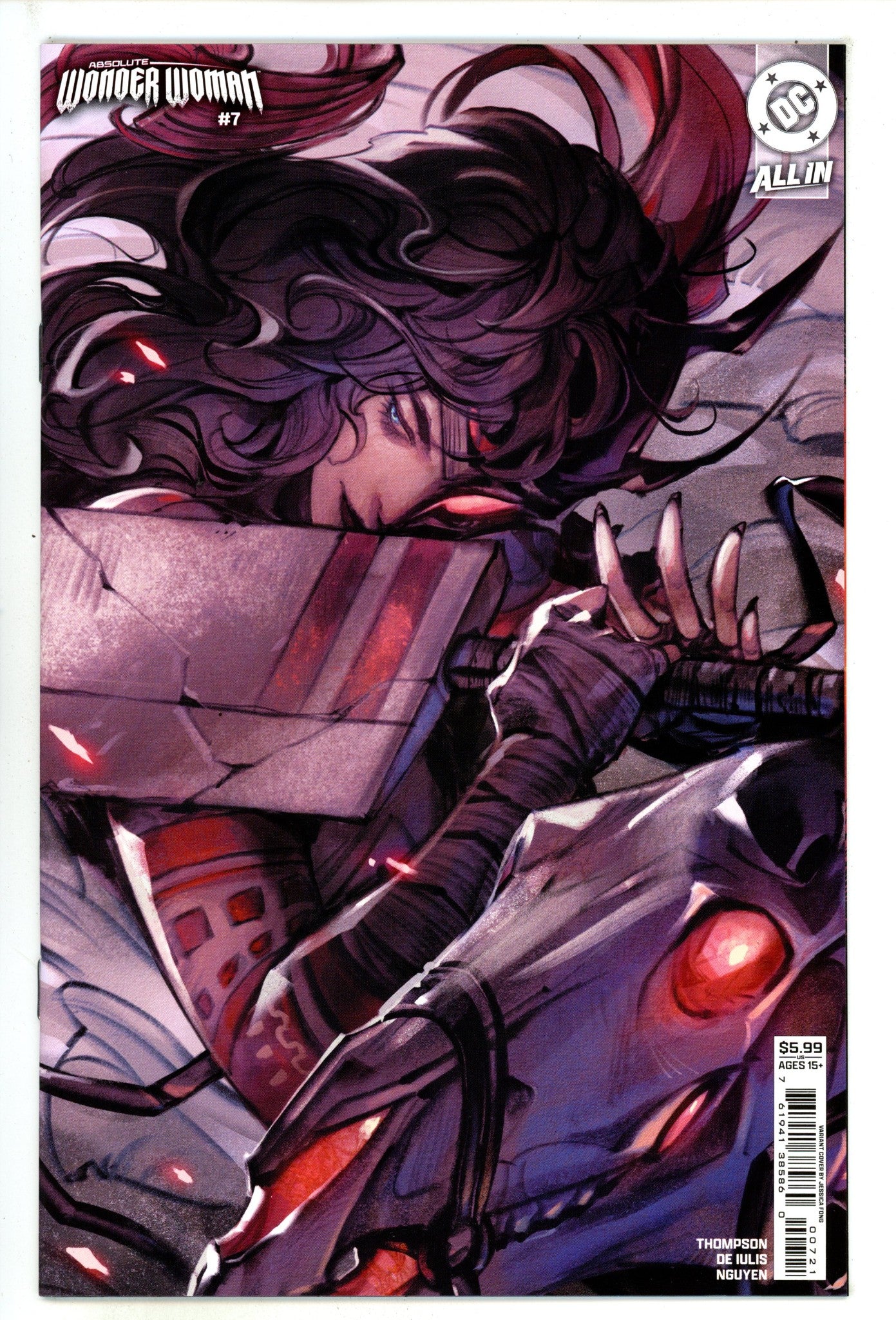 Absolute Wonder Woman 7 Fong Variant (2025)