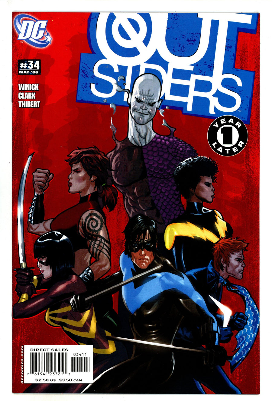 Outsiders Vol 3 34  High Grade   (2006)        