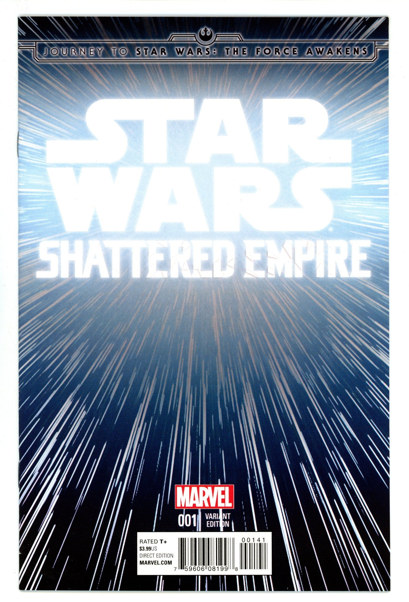 Journey to Star Wars: The Force Awakens - Shattered Empire 1 High Grade (2015) Hyperspace Incentive Variant 