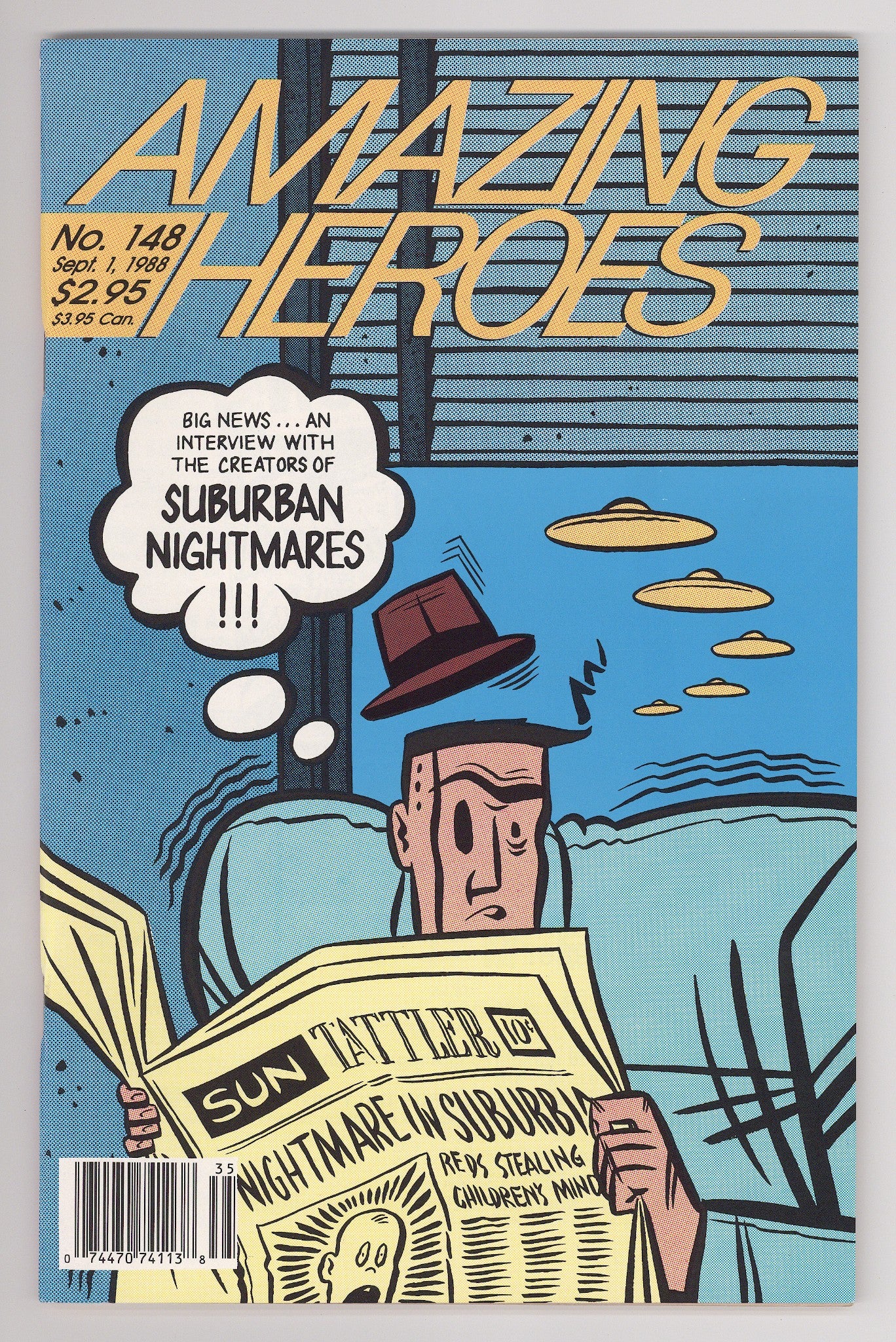 Amazing Heroes 148 VF (8.0) (1988) 