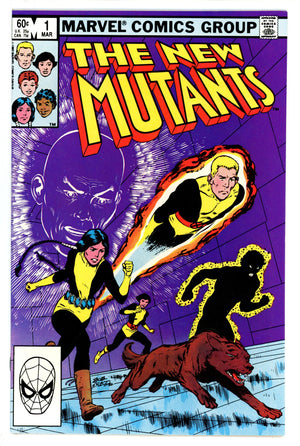 The New Mutants Vol 1 1 VF+ (8.5) (1983)