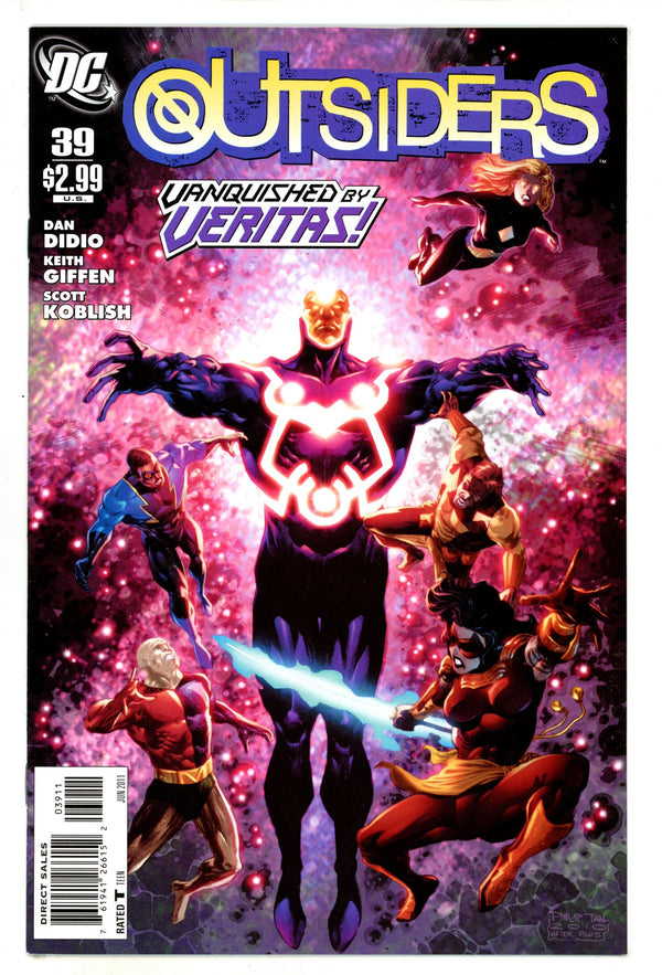 The Outsiders Vol 4 39 High Grade (2011)