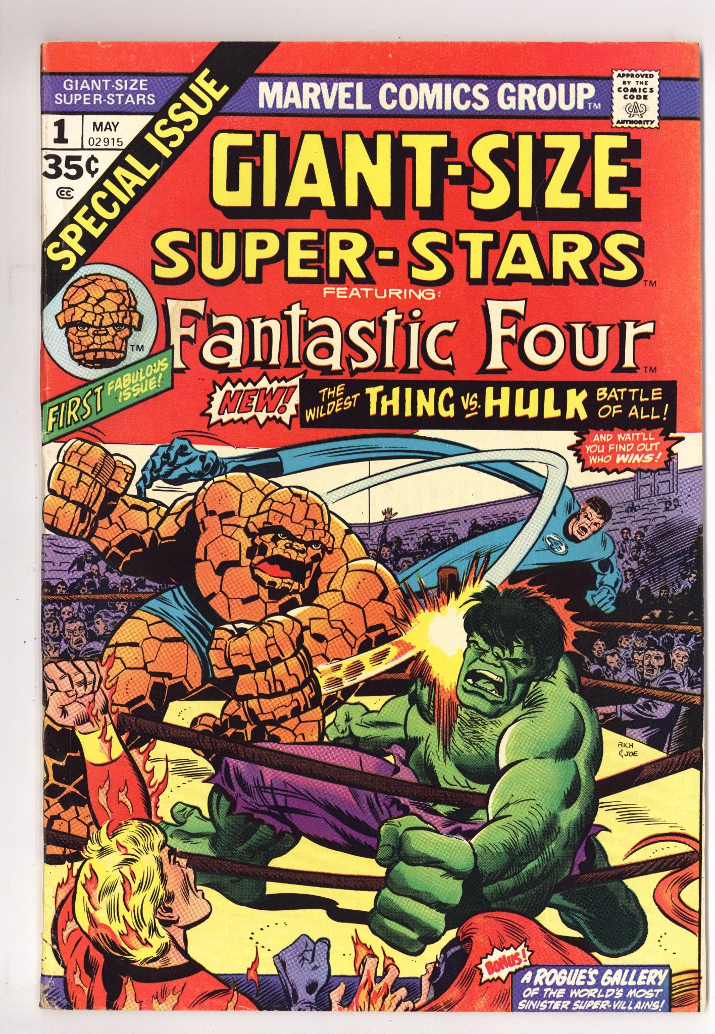 Giant-Size Super-Stars 1 FN- (5.5) (1974) 
