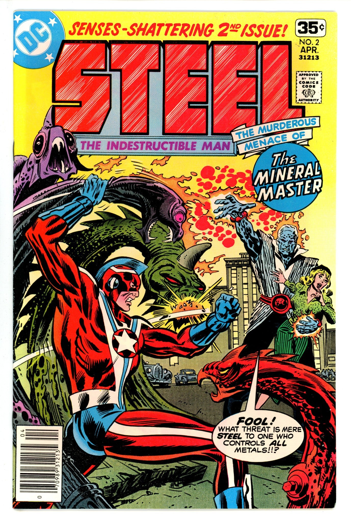 Steel, the Indestructible Man 2 VF- (1978)