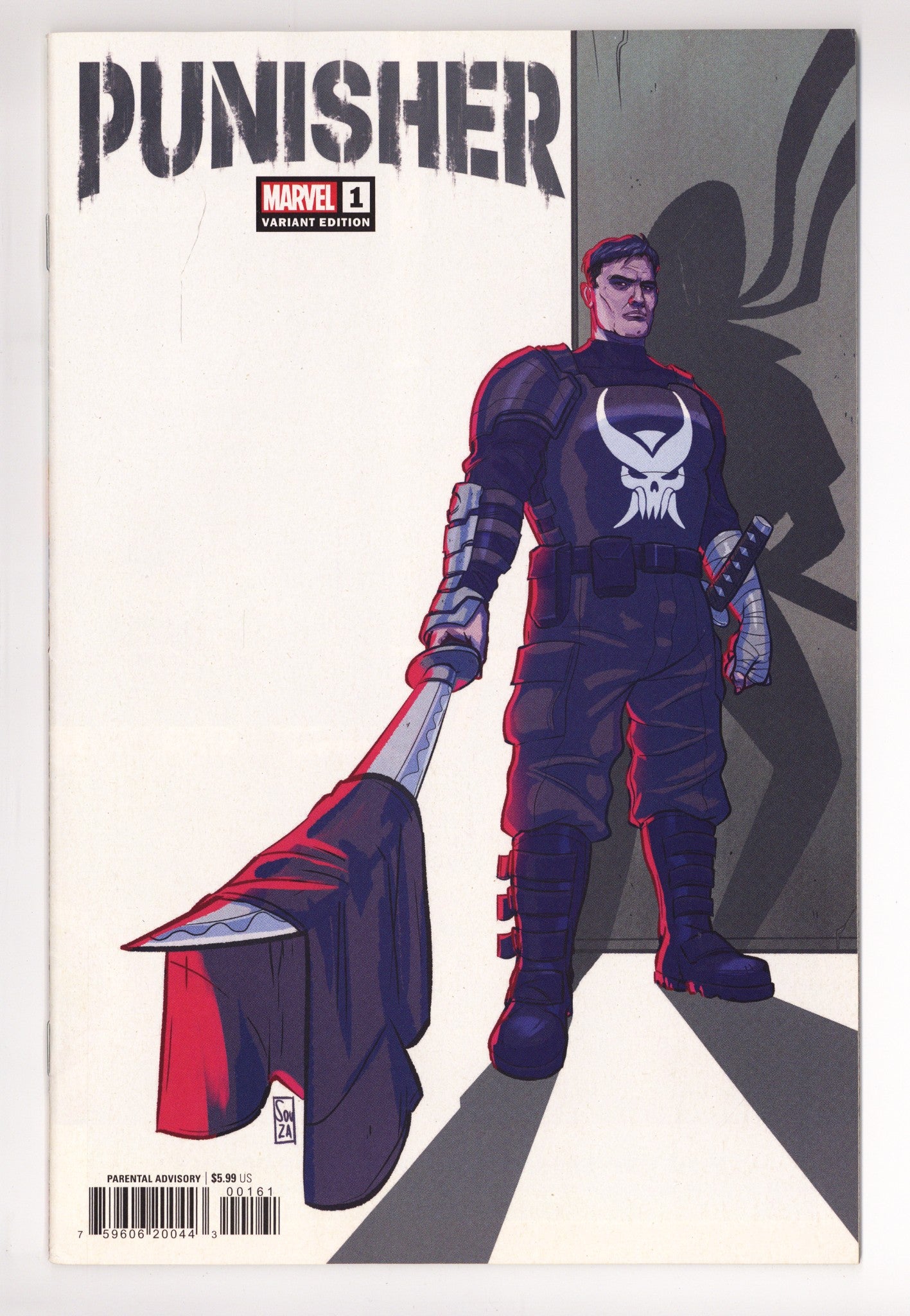 Punisher Vol 13 1 High Grade (2022) Souza Variant 