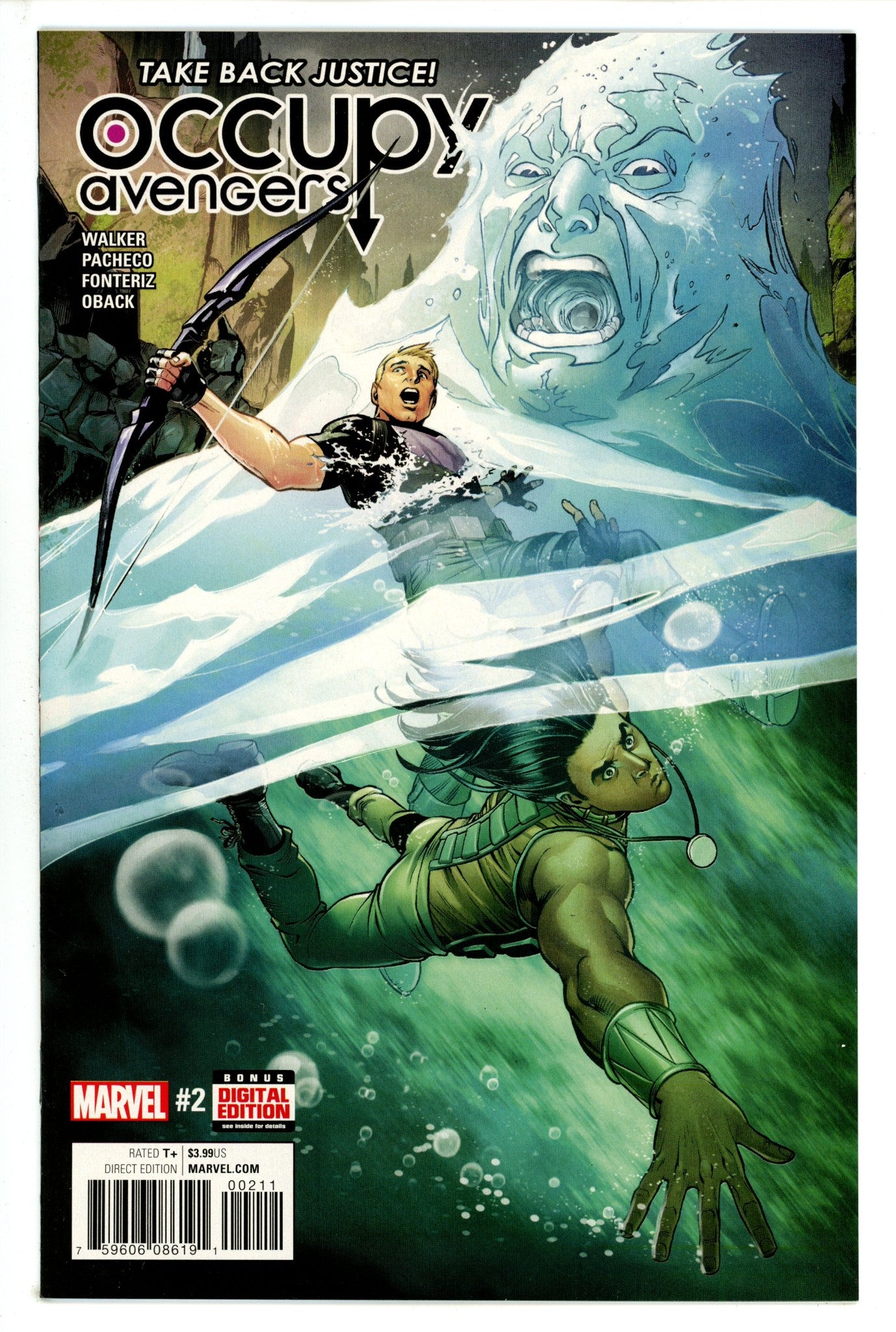 Occupy Avengers Vol 1 2 High Grade (2017) 