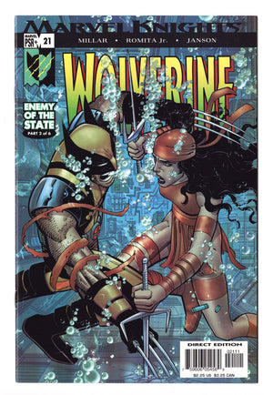 Wolverine Vol 3 21 High Grade (2004)