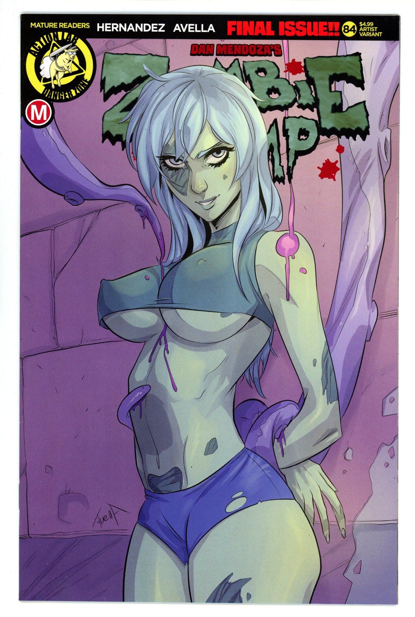 Zombie Tramp Vol 3 84 VF (8.0) (2022) Avella Variant 