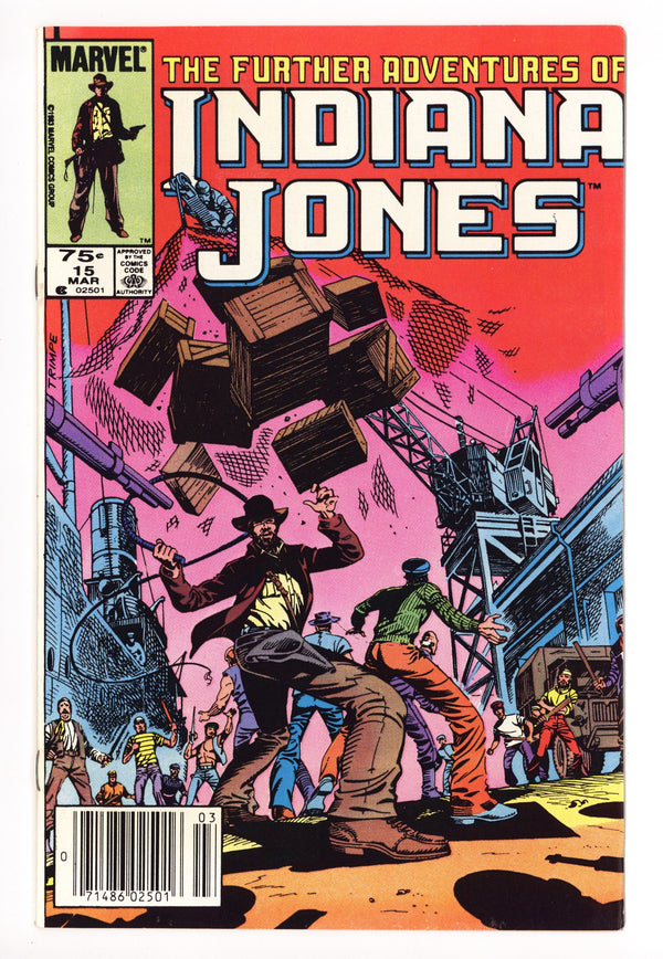 The Further Adventures of Indiana Jones 15 Mid Grade (1984) Canadian Price Variant
