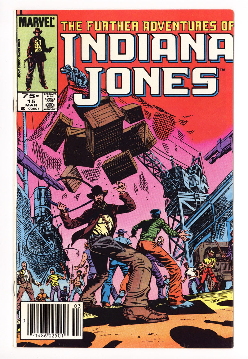 The Further Adventures of Indiana Jones 15 Mid Grade (1984) Canadian Price Variant 
