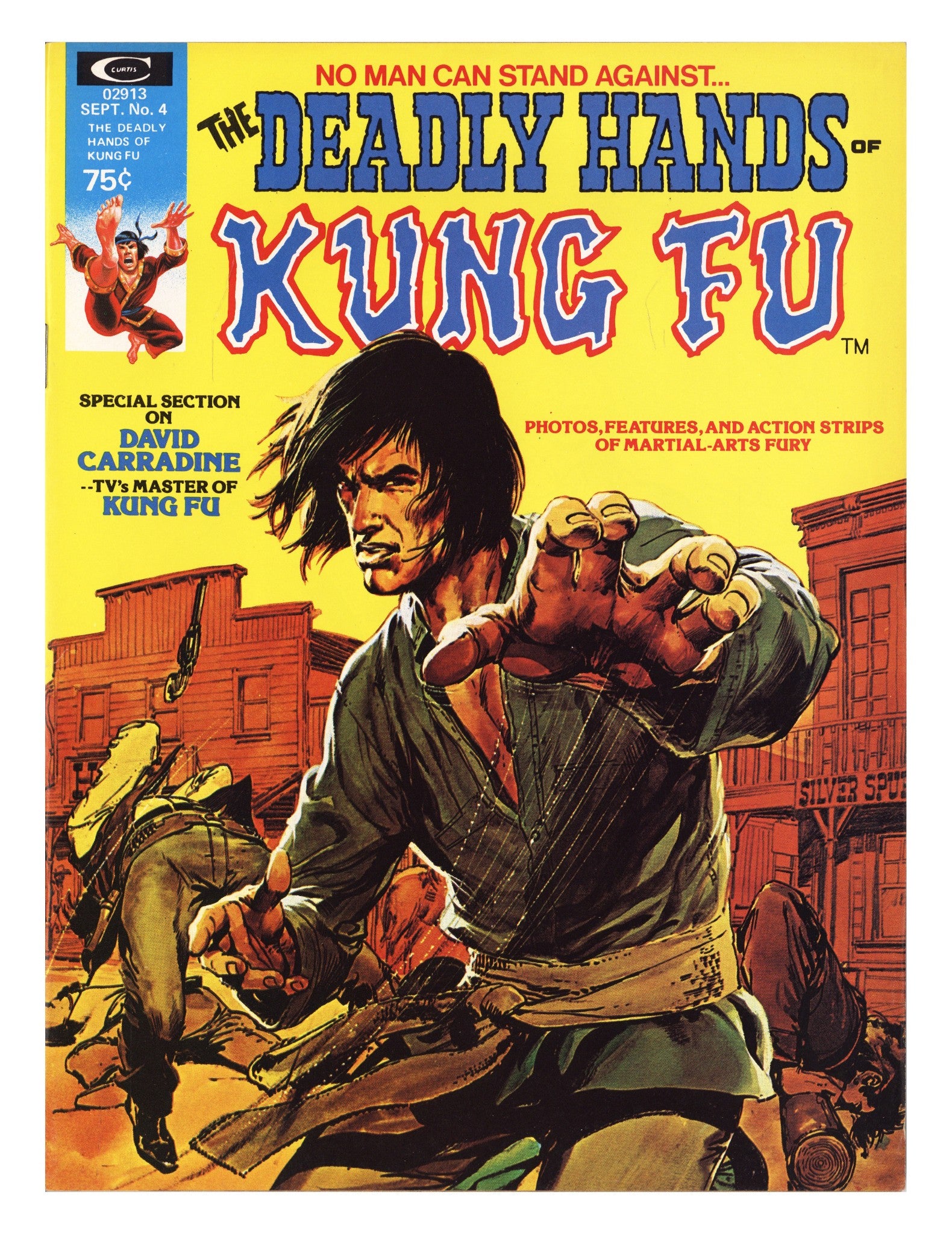The Deadly Hands of Kung Fu Vol 1 4 VF- (7.5) (1974) 
