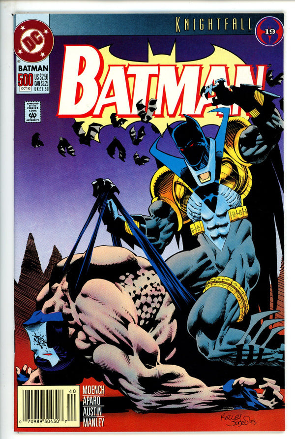 Batman Vol 1 500 Newsstand NM- (1993)