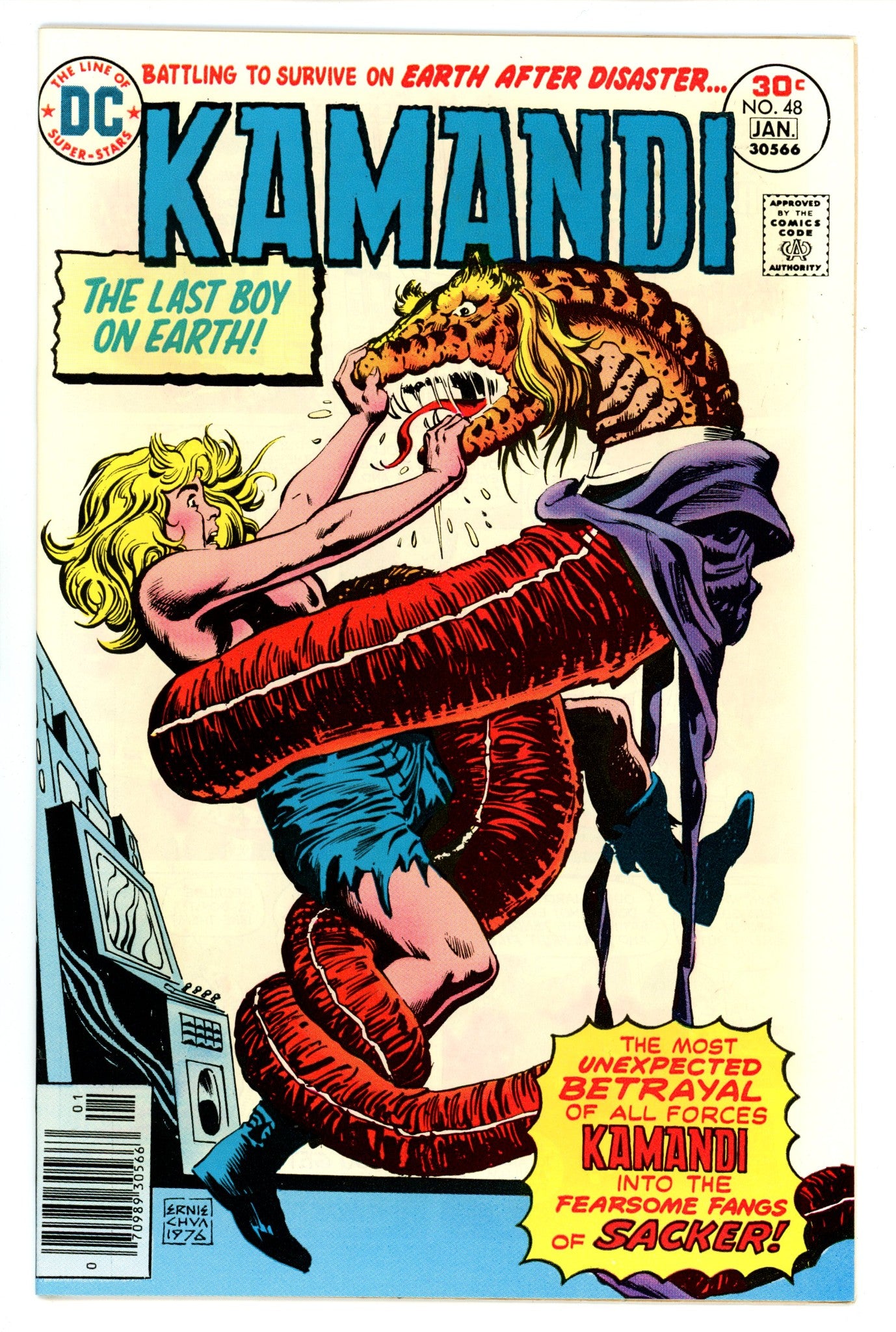 Kamandi, the Last Boy on Earth 34 VF+ (8.5) (1975) 