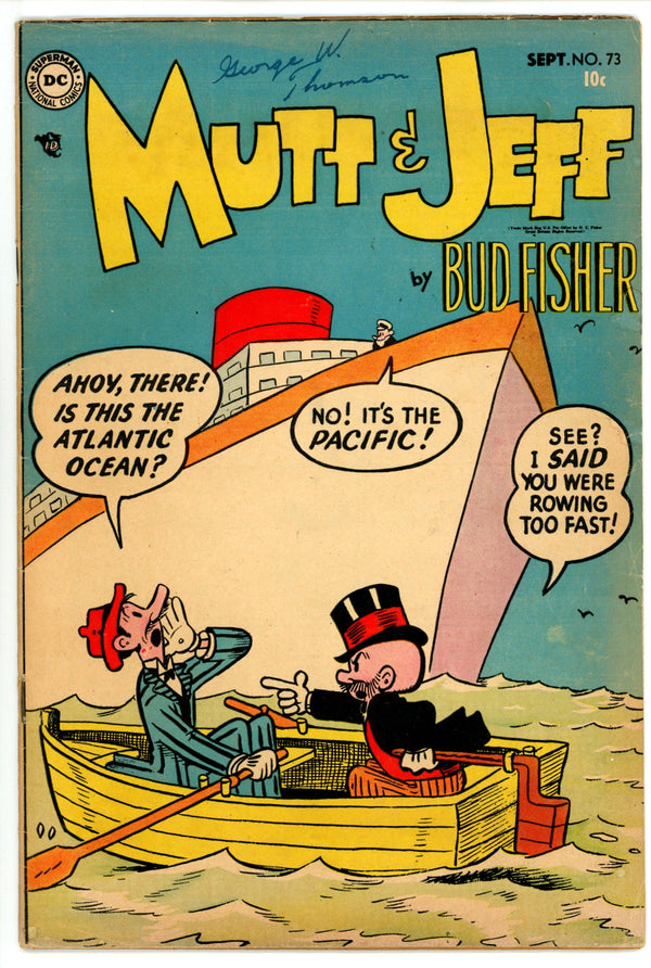 Mutt & Jeff 73 VG+ (4.5) (1954)