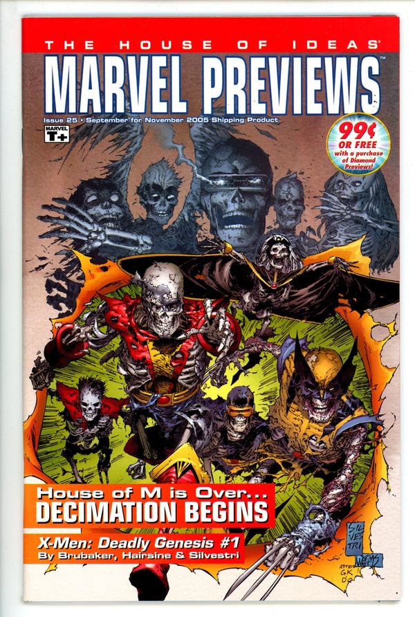Marvel Previews Vol 1 25 High Grade (2005)