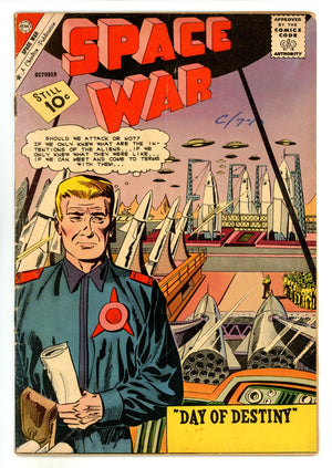 Space War 13 VG+ (4.5) (1961) 