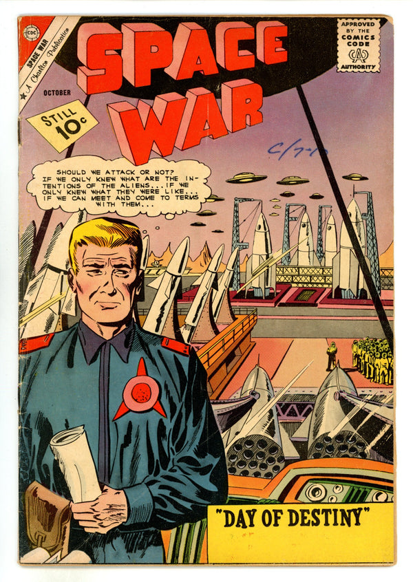 Space War 13 VG+ (4.5) (1961)