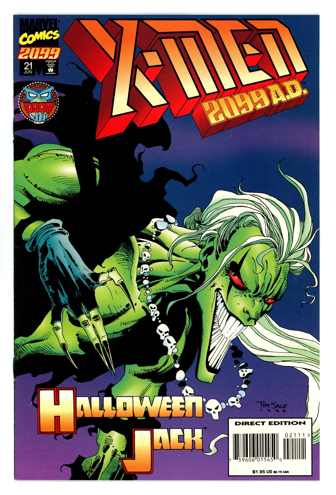 X-Men 2099 21 High Grade (1995) 