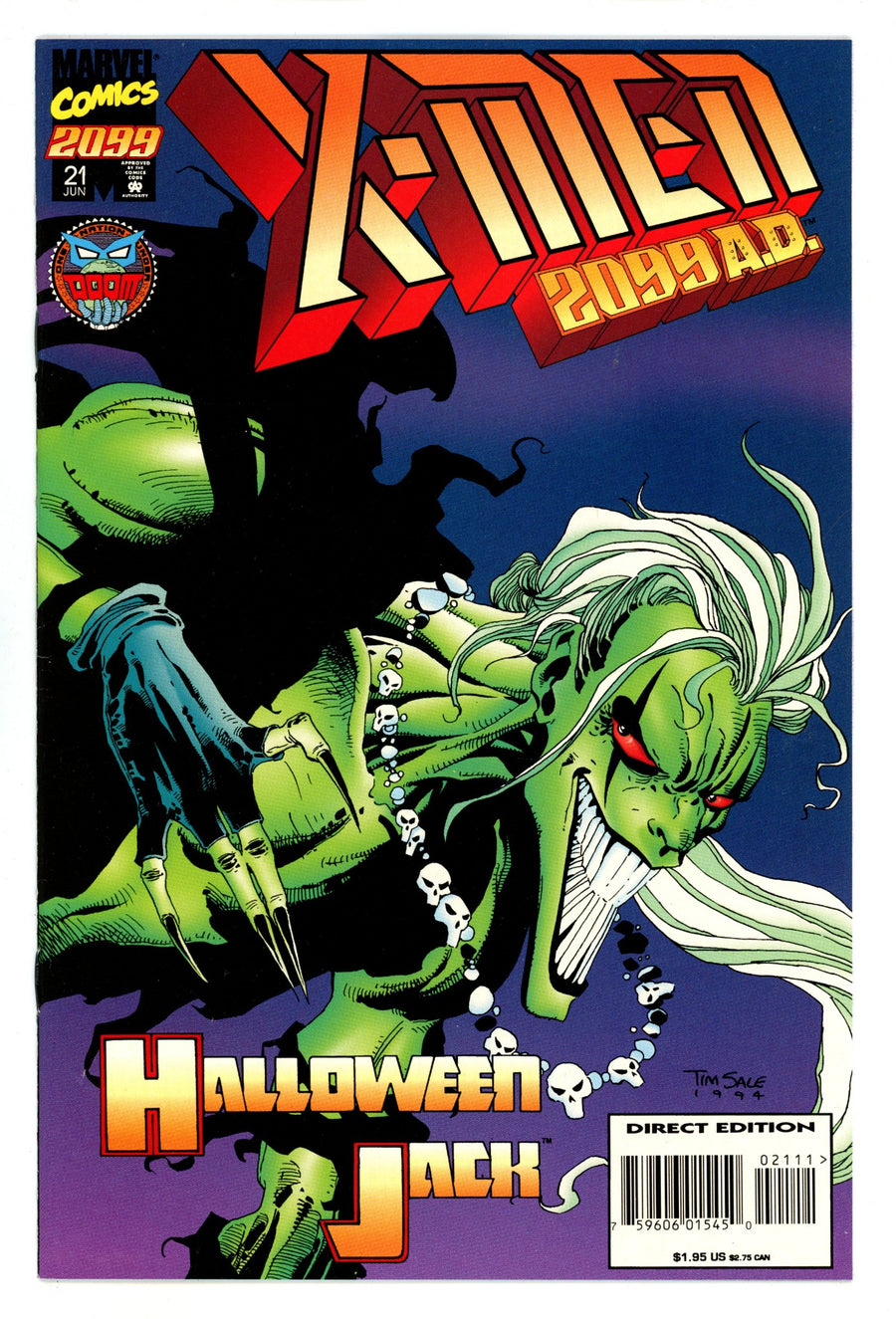 X-Men 2099 21 High Grade (1995) 
