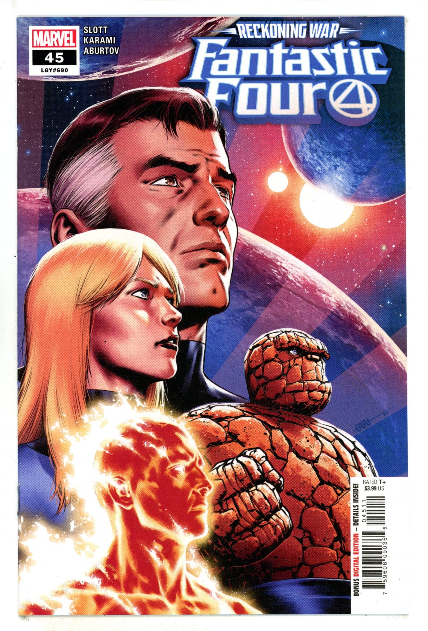 Fantastic Four Vol 6 45 (690) High Grade (2022) 