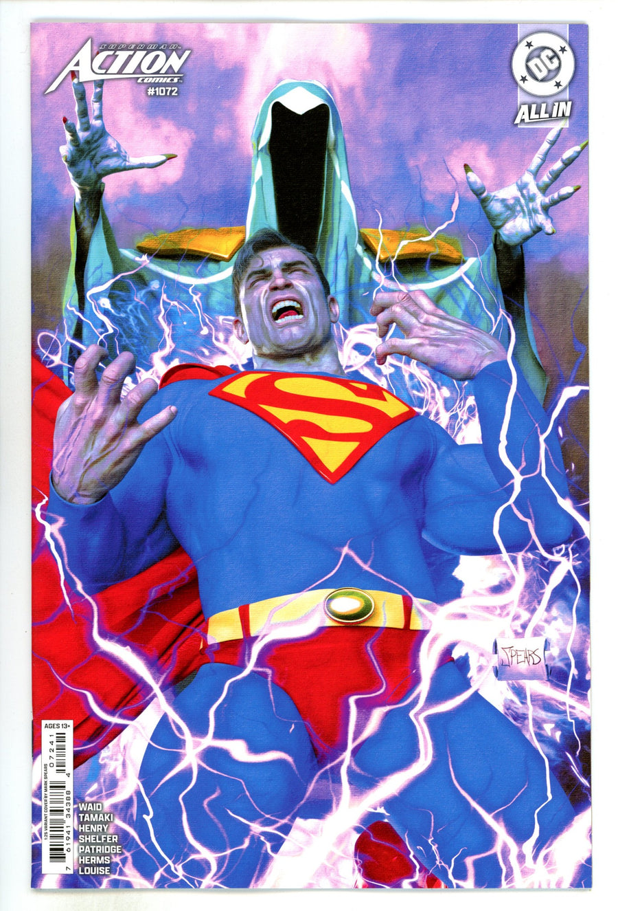 Action Comics Vol 3 1072 Spears Incentive Variant NM+ (2024)