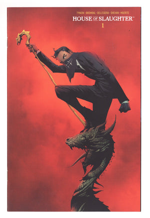 House of Slaughter 1 High Grade 2nd Print (2021) Lee Incentive Variant