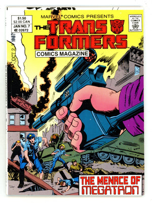 The Transformers Comics Magazine 7 VF+ (8.5) (1988)