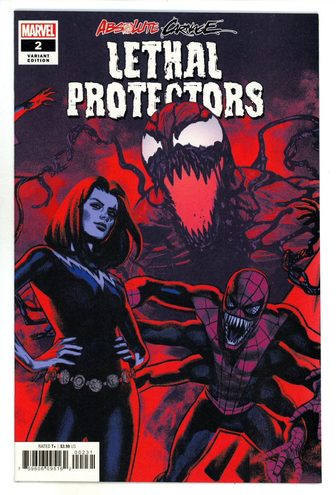 Absolute Carnage: Lethal Protectors 2 High Grade (2019) Smallwood Variant 