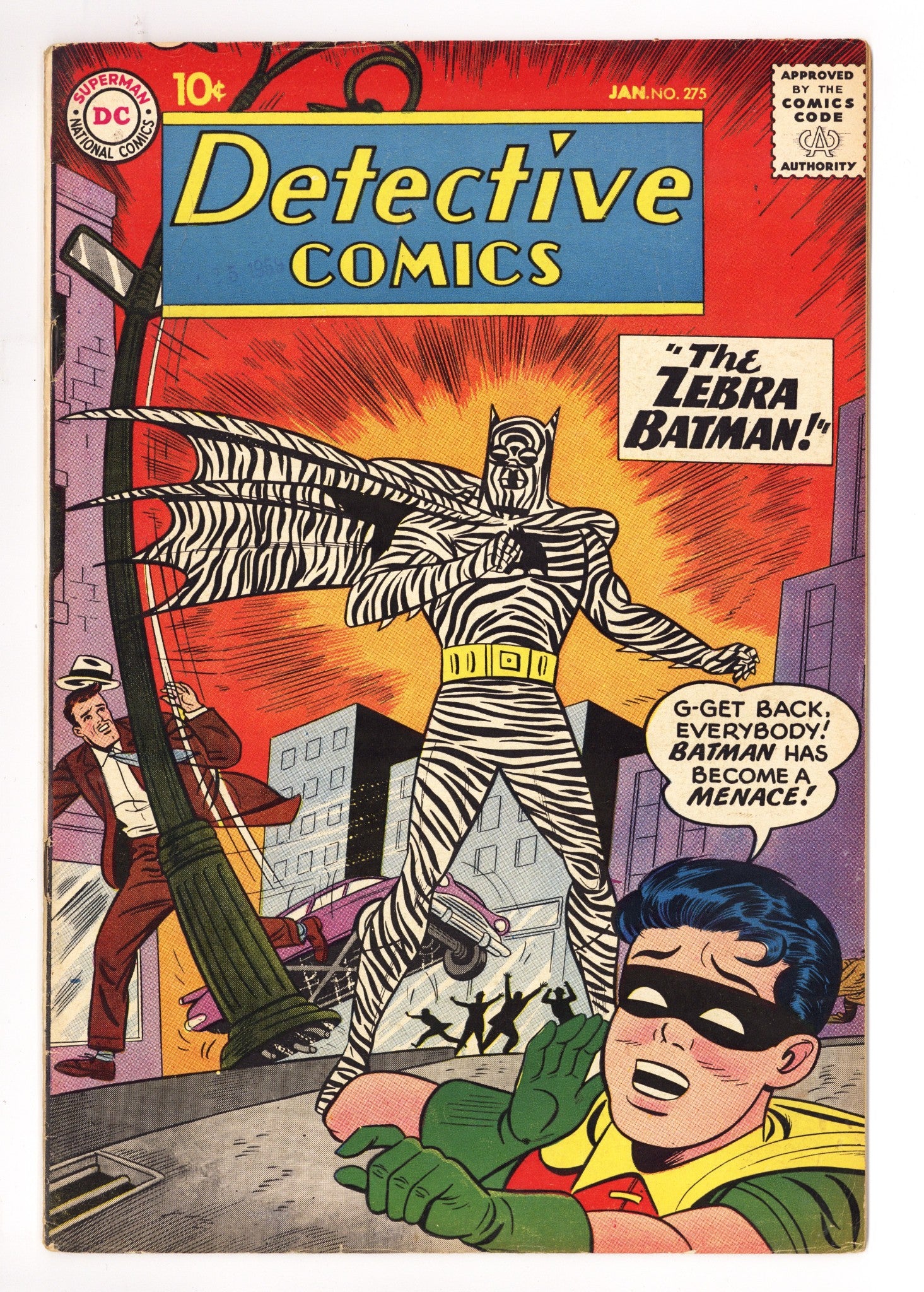 Detective Comics Vol 1 275  VG/FN (5.0)   (1960)        