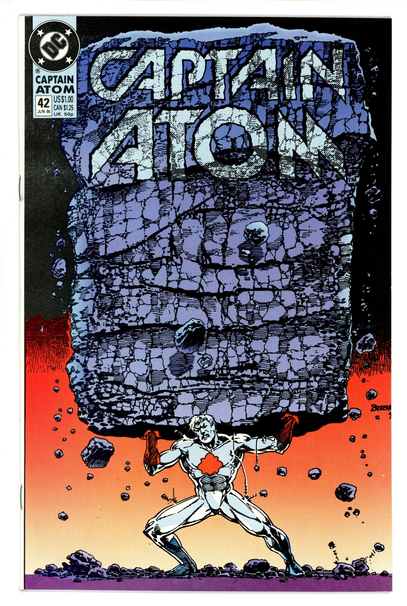 Captain Atom Vol 3 42 NM- (1990)